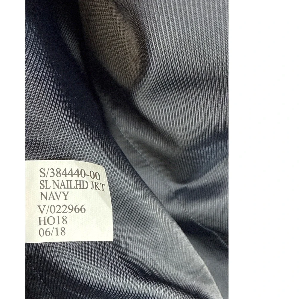 Banana Republic Men 44R Grey Slim Fit Wool Suit Jacket Blazer Marzotto Super 110